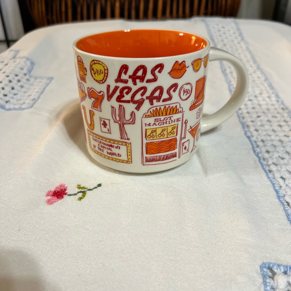 Starbucks Coffee Mug - Been There Series Across The Globe (Las Vegas),14 ounces